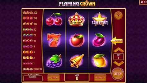 Flaming Crown Pull Tabs Slot - Play Online